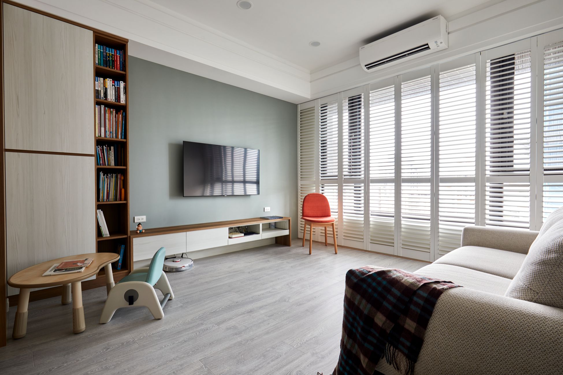 溫馨明亮  北歐親子宅